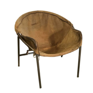 Chair Model BO 360 in Suede, Jorgensen