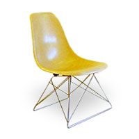 DSX Side Shell Low Rod, Ray & Charles Eames for Herman Miller