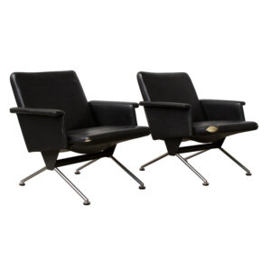 Andre Cordemeyer for Gispen, Set of Two Midcentury Dutch Easy Chairs 1432