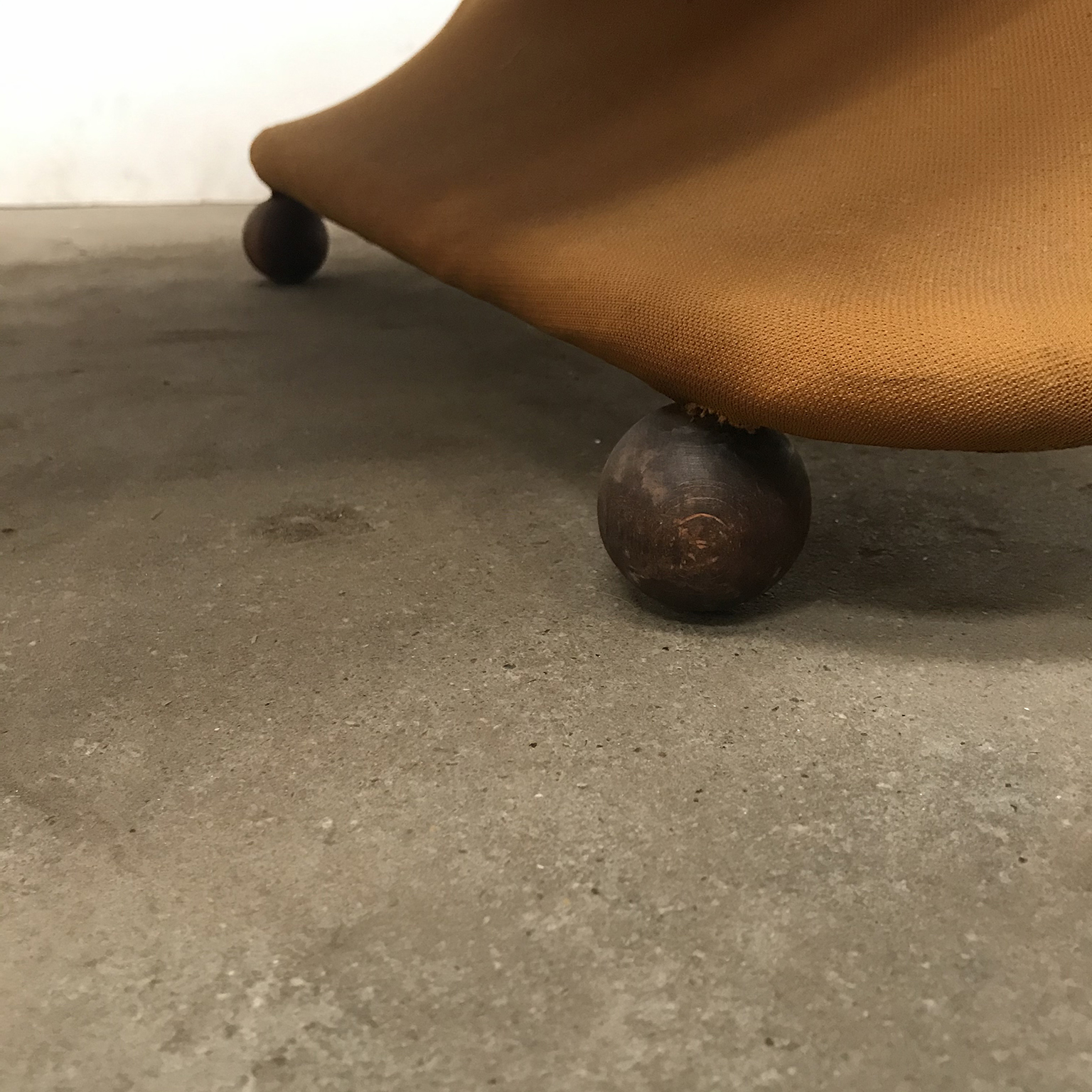 1973, Verner Panton, 1-2-3 Serie, Chaise Longue in Ochre Fabric - Image 19