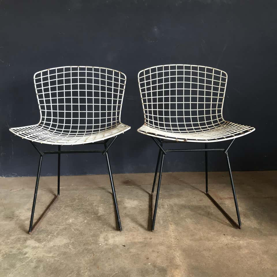 Harrie Bertoia for Knoll International, Wire Dining Chairs - Image 13
