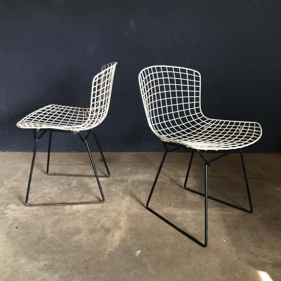 Harrie Bertoia for Knoll International, Wire Dining Chairs - Image 15