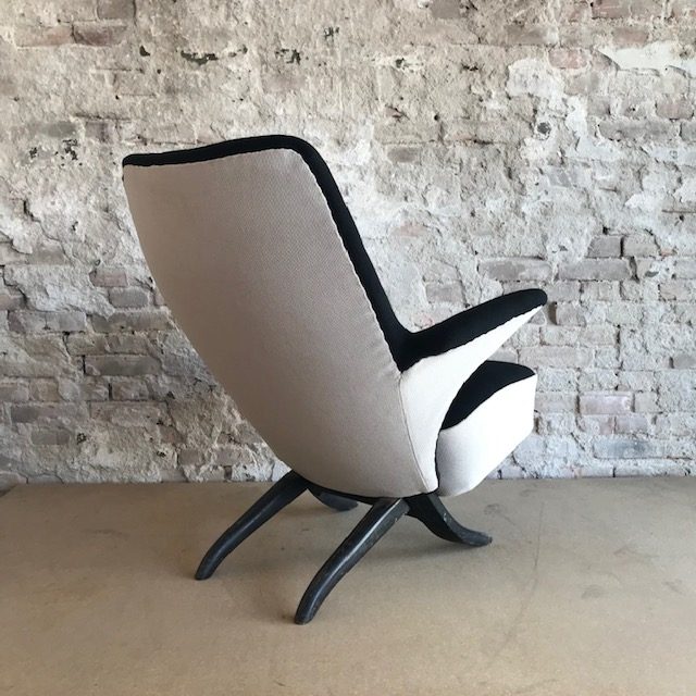 Pinguin Chair, Theo Ruth, in Black White - Image 26