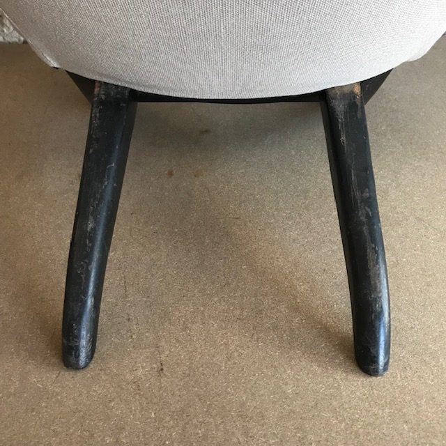 Pinguin Chair, Theo Ruth, in Black White - Image 24