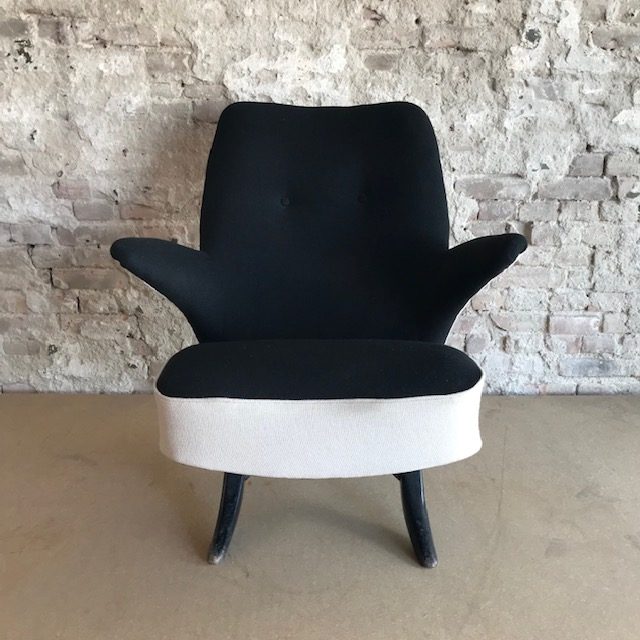 Pinguin Chair, Theo Ruth, in Black White - Image 13