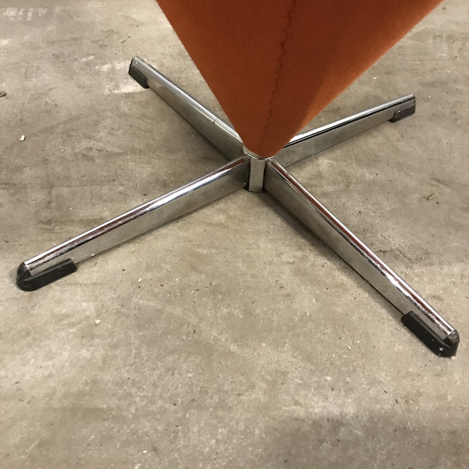Cone Chair in Original Orange Fabric, Verner Panton, Rosenthal - Image 14