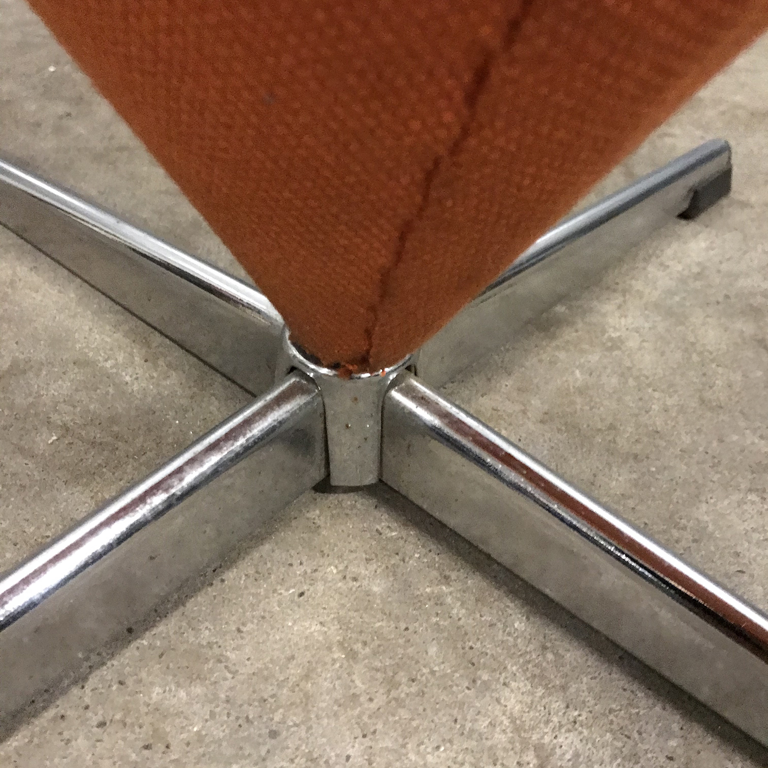 Cone Chair in Original Orange Fabric, Verner Panton, Rosenthal - Image 15