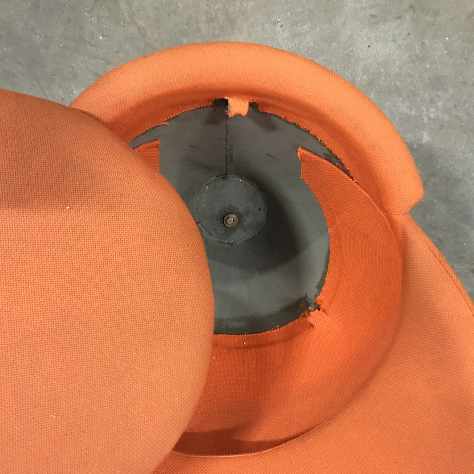 Cone Chair in Original Orange Fabric, Verner Panton, Rosenthal - Image 19