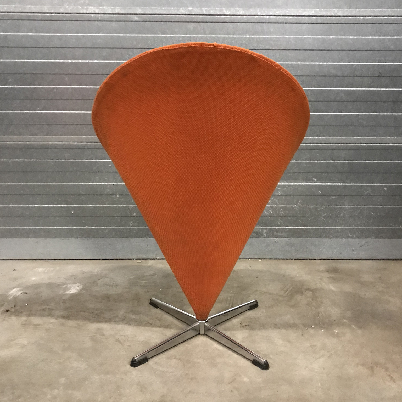 Cone Chair in Original Orange Fabric, Verner Panton, Rosenthal - Image 5