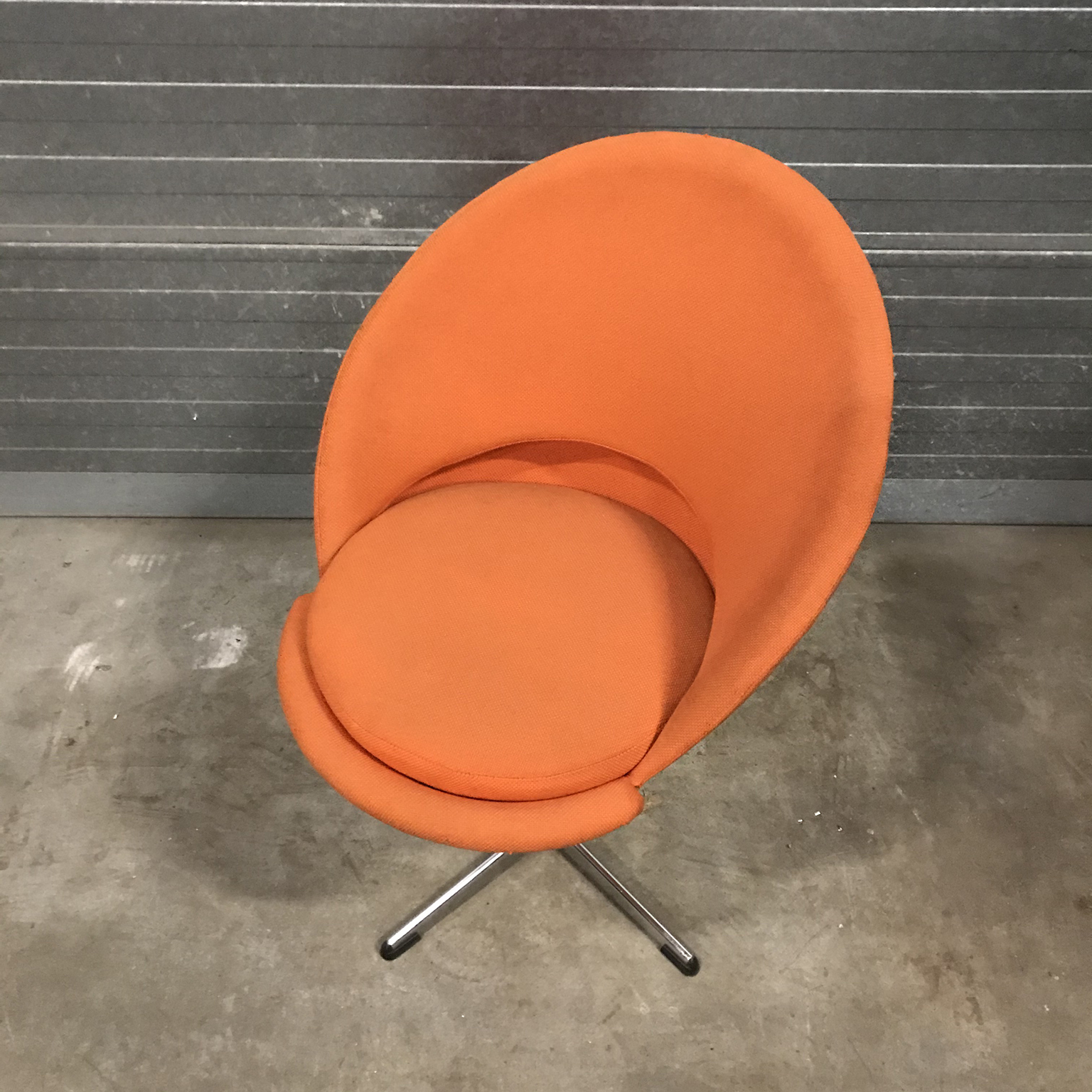 Cone Chair in Original Orange Fabric, Verner Panton, Rosenthal - Image 7