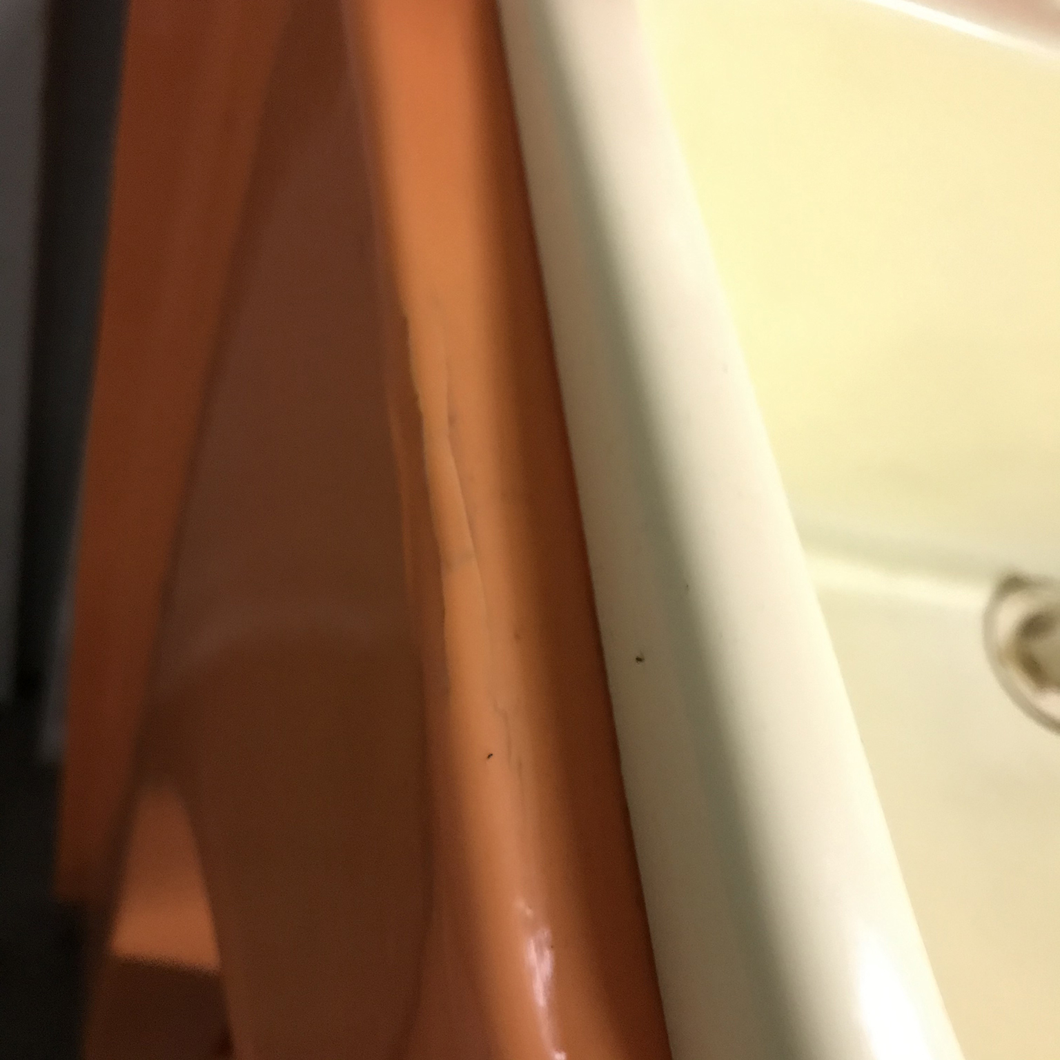 Seventies Orange Plastic Washstand - Image 20