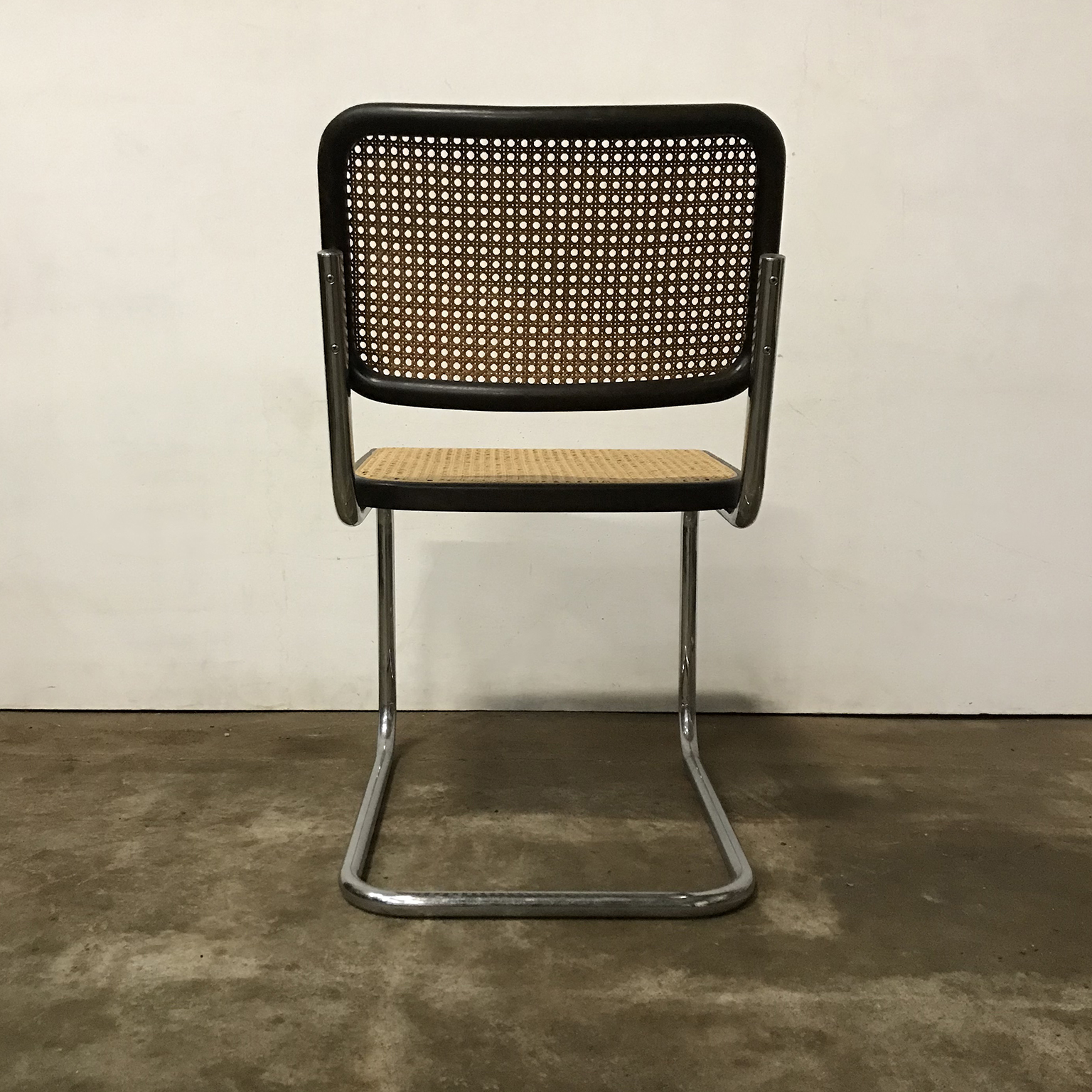 Set Original Early S32 in Wicker and Black, Thonet, Marcel Breuer - Image 12