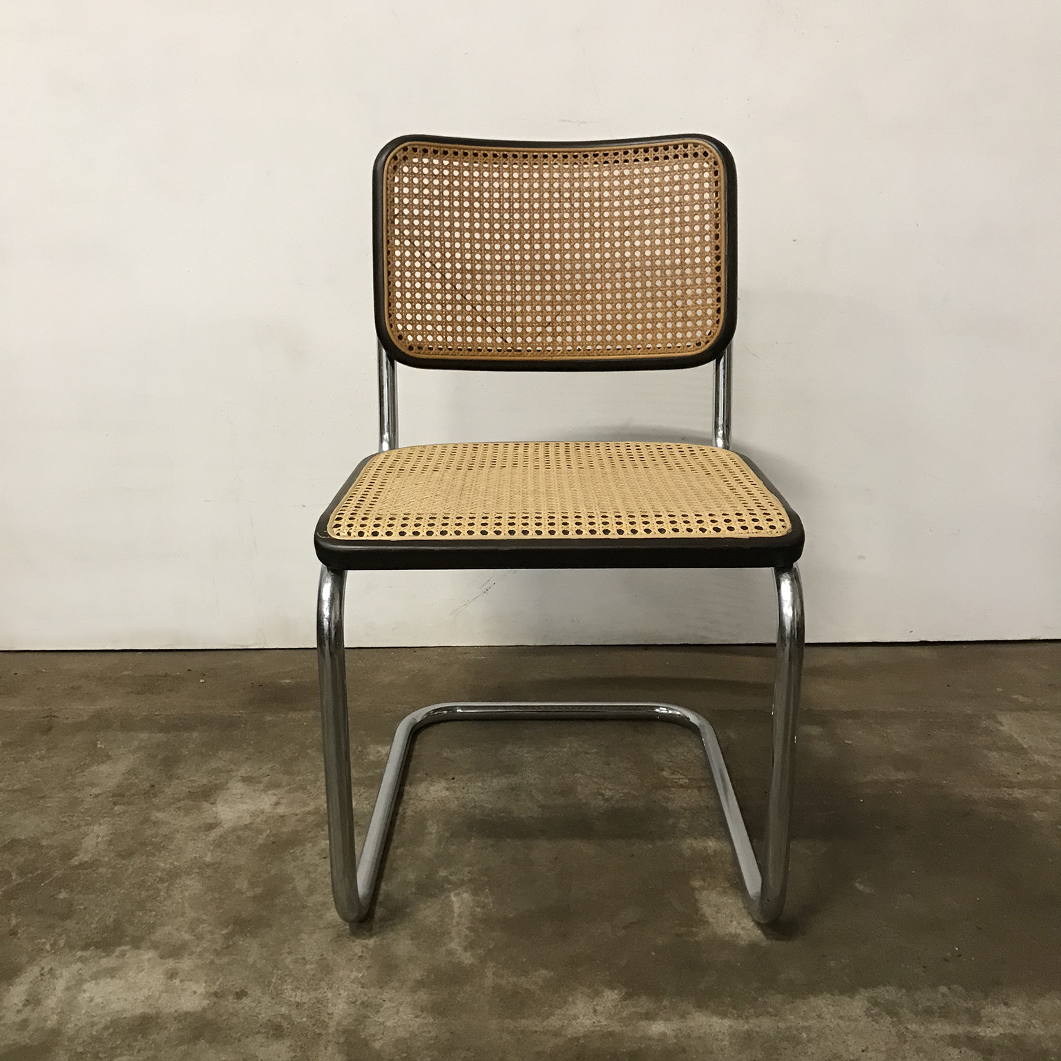 Set Original Early S32 in Wicker and Black, Thonet, Marcel Breuer - Image 13