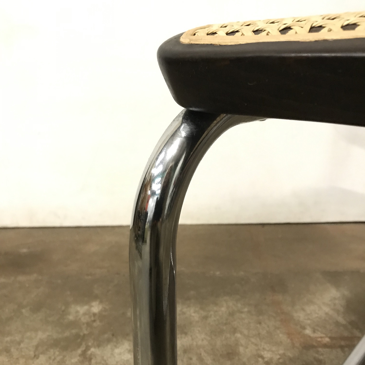 Set Original Early S32 in Wicker and Black, Thonet, Marcel Breuer - Image 18