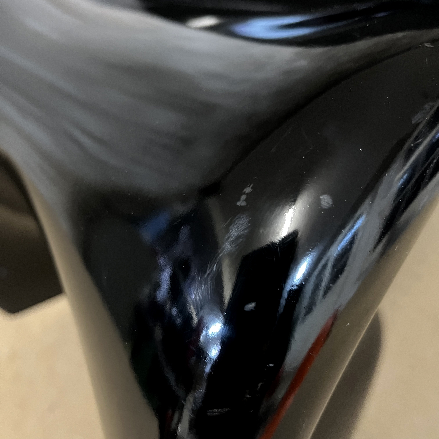 Black Stacking Chair Fiberglas, Verner Panton - Image 11