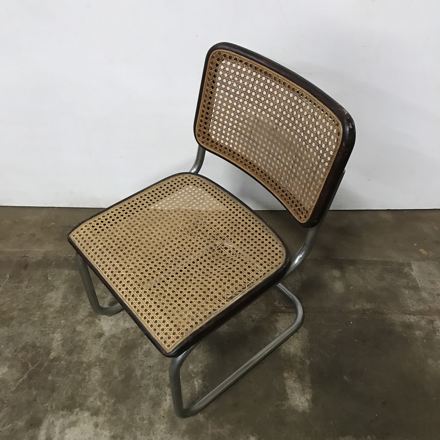 Original Early S32 in Wicker and Black Frame, Thonet, Marcel Breuer - Image 15