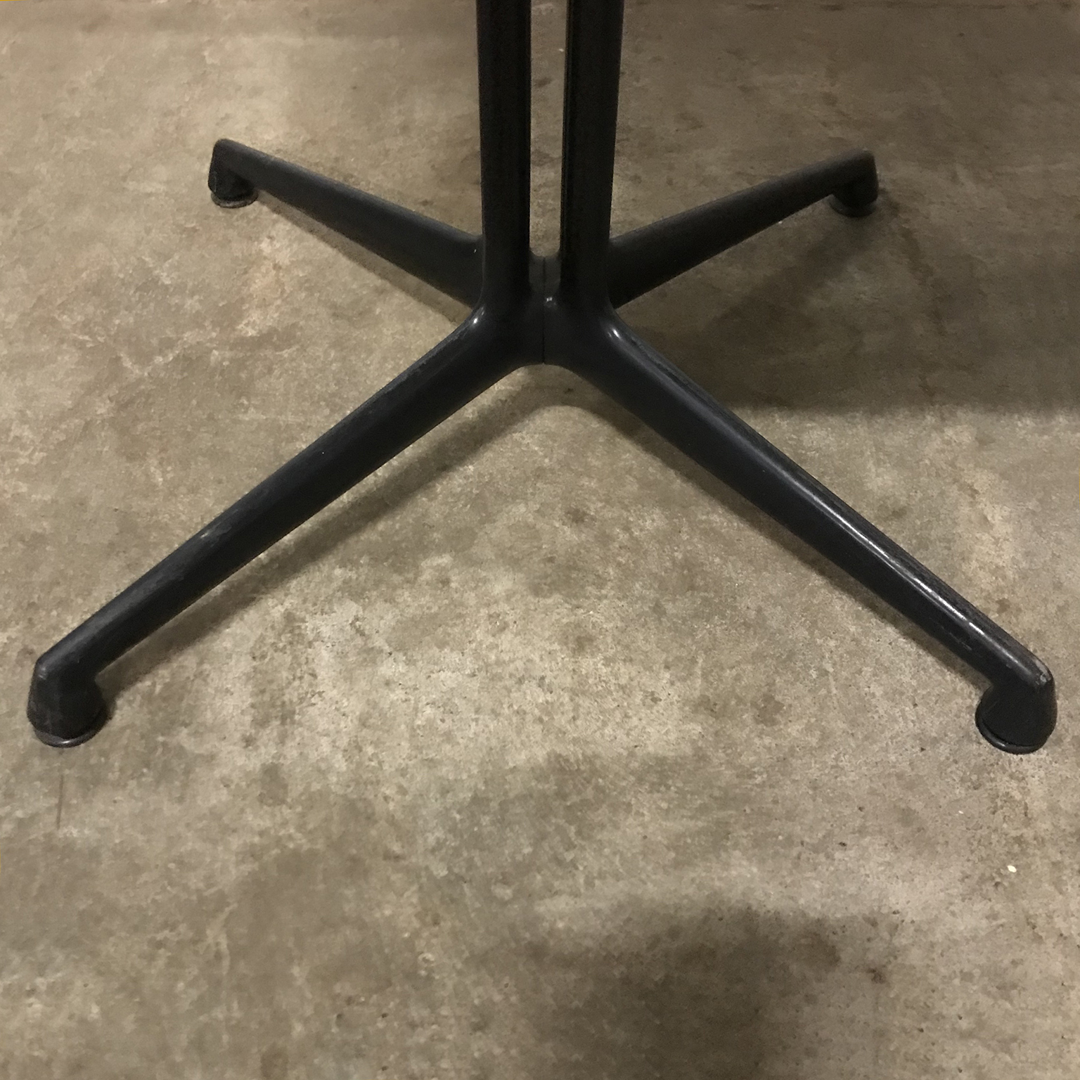 La Fonda Armshell in Black Upholstery and Black Base - Image 10