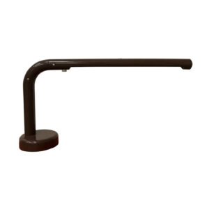 Tube Desk Lamp in Brown Plastic, Anders Pehrson, Atelje Lyktan