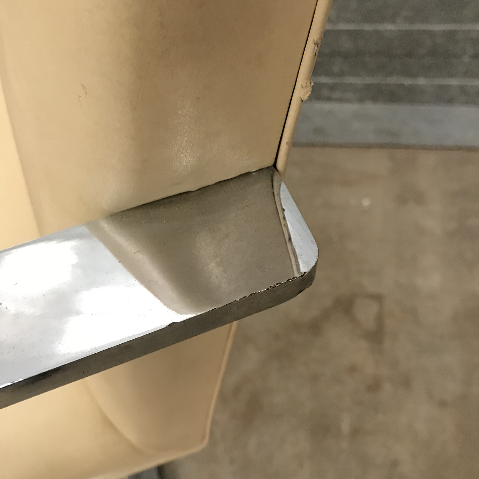 1930, Ludwig Mies van der Rohe, BRNO Flat Base Chair with Cream Leather - Image 12