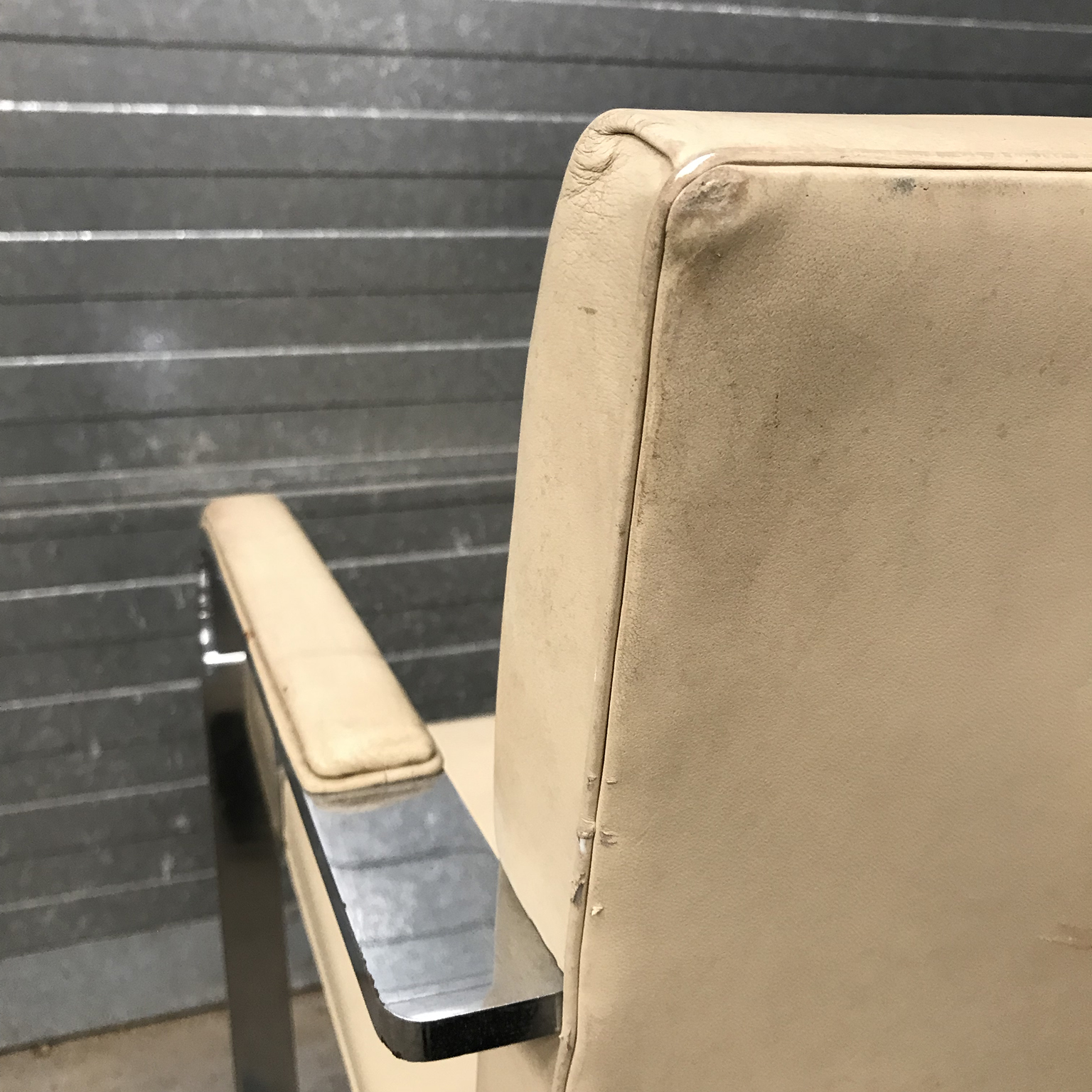 1930, Ludwig Mies van der Rohe, BRNO Flat Base Chair with Cream Leather - Image 16