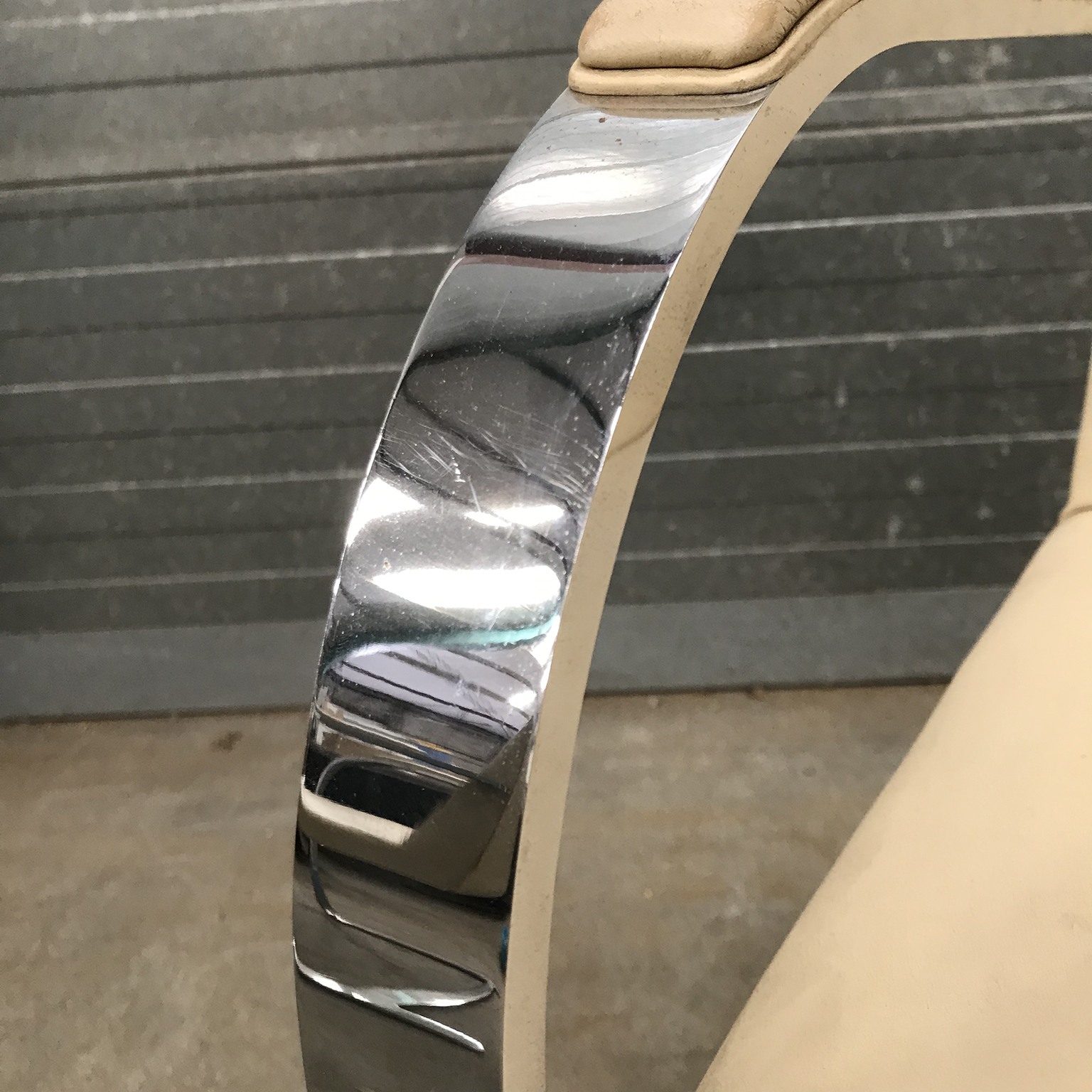 1930, Ludwig Mies van der Rohe, BRNO Flat Base Chair with Cream Leather - Image 17