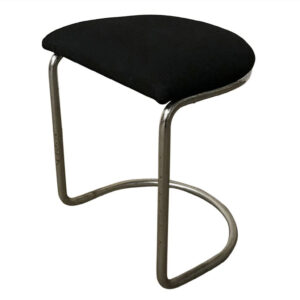 Gispen for Gispen, for Make Up Tabouret in Chrome and Black