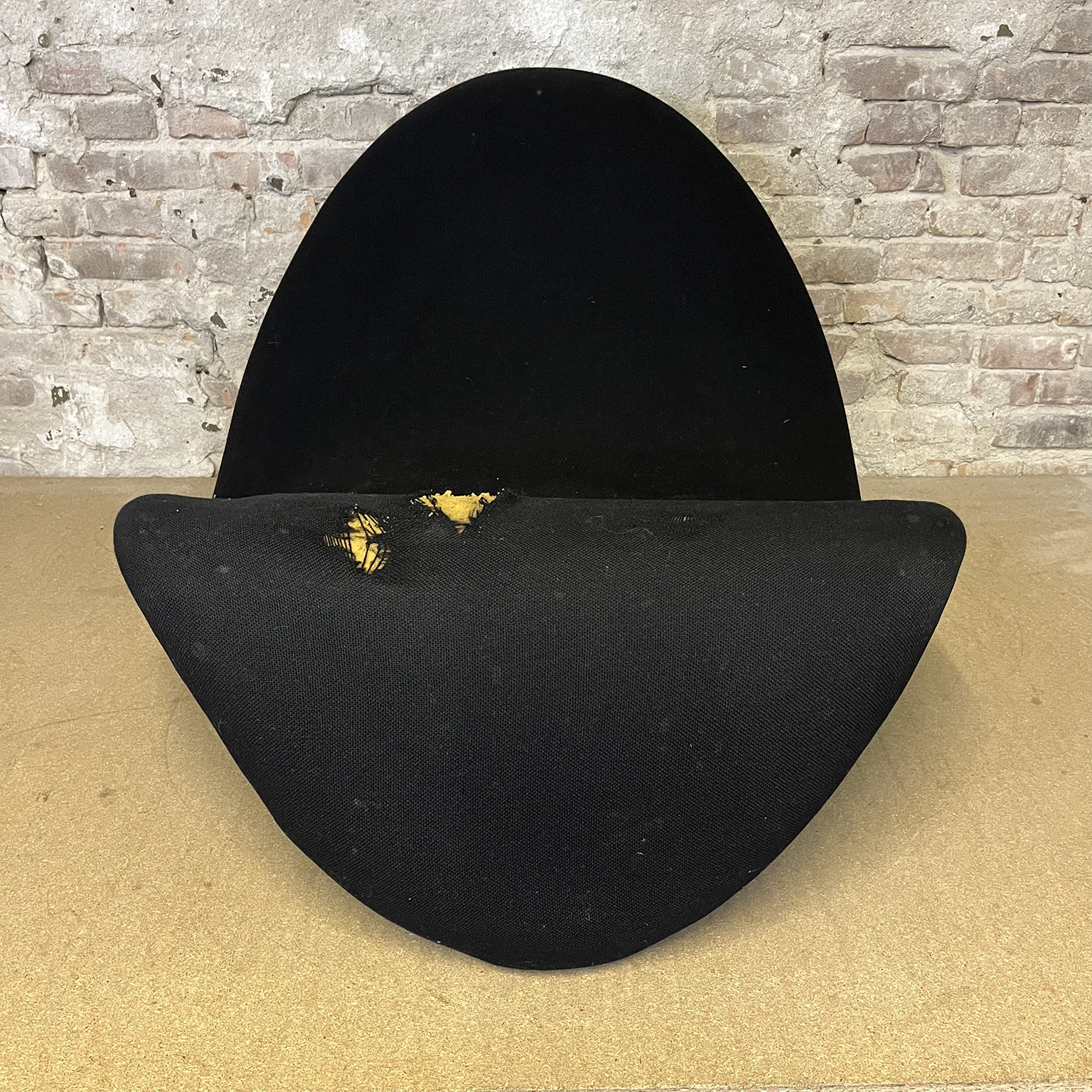 1967, Pierre Paulin, Tongue Lounge chair in Black Upholstery for Artifort - Image 9